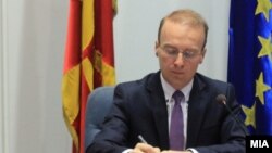 Архивска фотографија - Пратеникот Антонијо Милошоски.