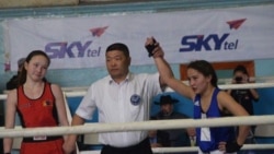 Моңғолиядағы боксшы қазақ қызы