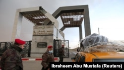 Граничен премин Рафа, илустрација