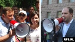 Andrei Năstase şi Ion Ceban.