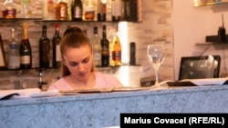 Interiorul Restaurant Casa Românească din Londra, o afacere românească afectată de pandemie și Brexit. 