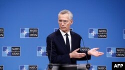 Jens Stoltenberg, Brisel, 19. aprila 2024.