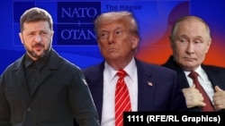 Коллаж: Зеленский, Трамп, Путин