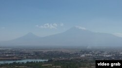 Вид на гору Арарат