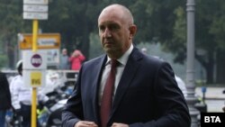 Президентът Румен Радев по време на посещението си в Германия