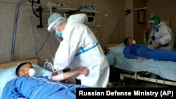 Un spital militar din Moscova. 15 iulie 2020