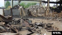 Кругот на фабриката Макстил - место на експлозијата