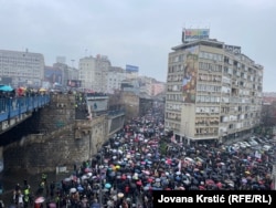 Протест на студенти и граѓани на генералниот штрајк во Србија, 24 јануари 2025 година