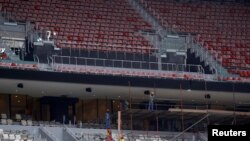 Стадионот Ал Бајт изграден за претстојното Светско првенство во фудбал во Катар 