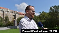 Кметът на шести район на Прага Ондрей Колар