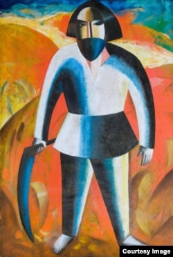 Работа, приписываемая К.Малевичу. Собрание Э.Натанова