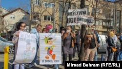 Zdravstveni radnici traže povećanje koeficijenata za obračun plata, Mostar (4. mart)