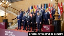 Участники европейского саммита в Лондоне, 2 марта 