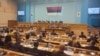 Sjednica Skupštine RS na kojoj se raspravlja o odluci o donošenju novog entitetskog ustava, Banjaluka, 12. mart 2025. godine 