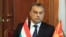 Премьер-министр Венгрии Виктор Орбан во время визита в Македонию