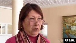 Зайнап Тамаева, жена пострадавшего гражданина Жумабая Тамаева. Уральск, 26 февраля 2010 года.