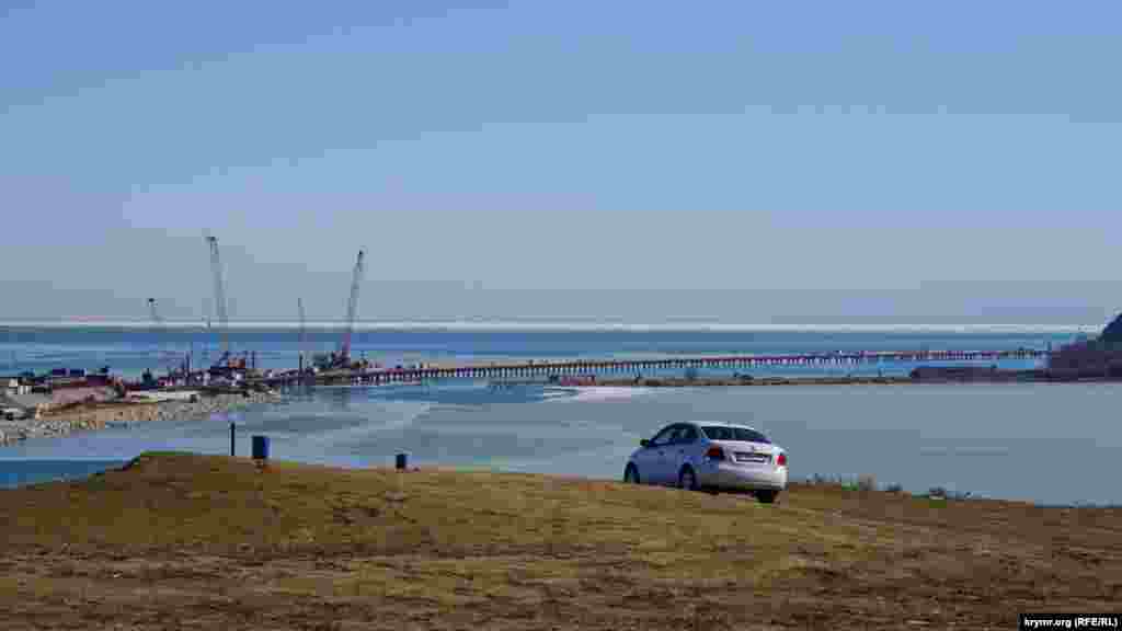 Район Цементной слободки в Керчи, 24 февраля 2017 года