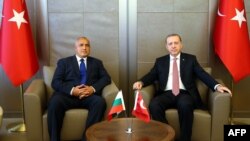 Бойко Борисов и Реджеп Тайип Ердоган през 2016 г.