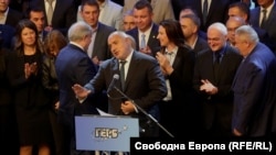 Премиерът Бойко Борисов по време на представяне на новоизбраните кметове на ГЕРБ през ноември миналата година