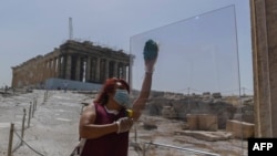 Detalj sa Akropolisa u Atini