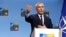 Jens Stoltenberg NATO-főtitkár Vilniusban 2023. júliusában