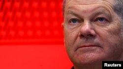 Германцкият канцлер Олаф Шолц