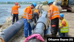 Ремонтът на тръбата ще продължи след удълбочаването на езерото