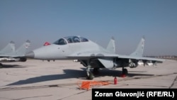 Un avion Mig-29 (fotografie de arhivă)