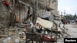 ღაზის სექტორის სამხრეთის ქალაქი რაფაჰი. ისრაელის არმიის თავდასხმის შედეგად დანგრეული შენობები. (ფოტო: 29 აპრილი, 2024 წელი) ჟოზეპ ბორელმა შეშფოთება გამოთქვა, რომ 7 მაისის იერიშს რაფაჰზე მოჰყვება „დიდი მსხვერპლი სამოქალაქო მოსახლეობაში.“