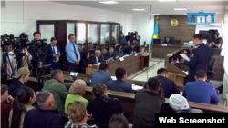 Шерзат Полаттың өліміне қатысты алғашқы сот отырысы. Талдықорған, 10 сәуір 2025жыл.