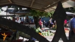 La piața din Sculeni