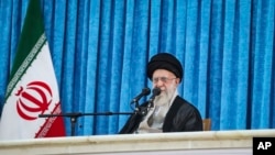 Lideri suprem i Iranit, Ayatollah Ali Khamenei.