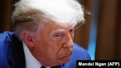 Американскиот претседател Доналд Трамп во Белата куќа, 23 септември 2020