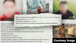 Проавшие без вести кыргызстанцы.