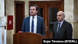 Aljbin Kurti i Isa Mustafa