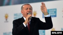 Presidenti turk, Recep Tayyip Erdogan.