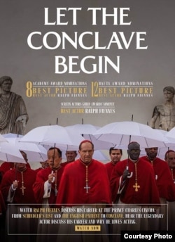 Афиша фильма "Конклав".