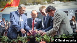 Otvaranje pruge Podgorica-Nikšić, foto: Vlada Crne Gore