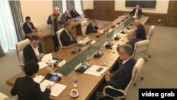 გიორგი გახარია კომისიის სხდომაზე.