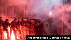 Kadar iz filma "MINSK" Borisa Guca o prošlogodišnjoj brutalnoj represiji u Belorusiji.