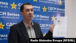 Виктор Ковачевски, претедател на СДСМ Битола.