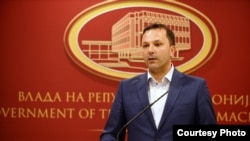 Министерот за внатрешни работи Оливер Спасовски