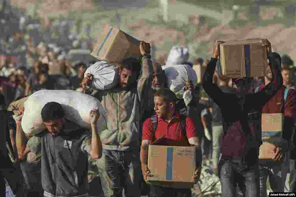 Ndihmat mbi supet e palestinezëve.