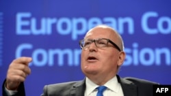 Frans Timmermans, potpredsjednik EK 