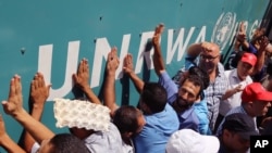 Mideast Palestinian UNRWA