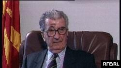 Поранешниот македонски претседател, Киро Глигоров 