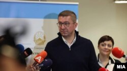 Архивска фотохрафија од средба на премиерот Христјан Мицкоски со банкарската асоцијација, Скопје 17.11.2024