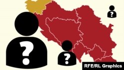 Infografika: Nestale osobe nakon raspada bivše Jugoslavije ('92-95-99.) u 2019. godini 