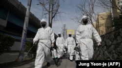 Dezinfekcija ulica zbog korona virusa