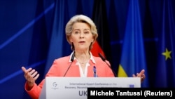 Шефицата на Европската комисија Урсула фон дер Лајен 